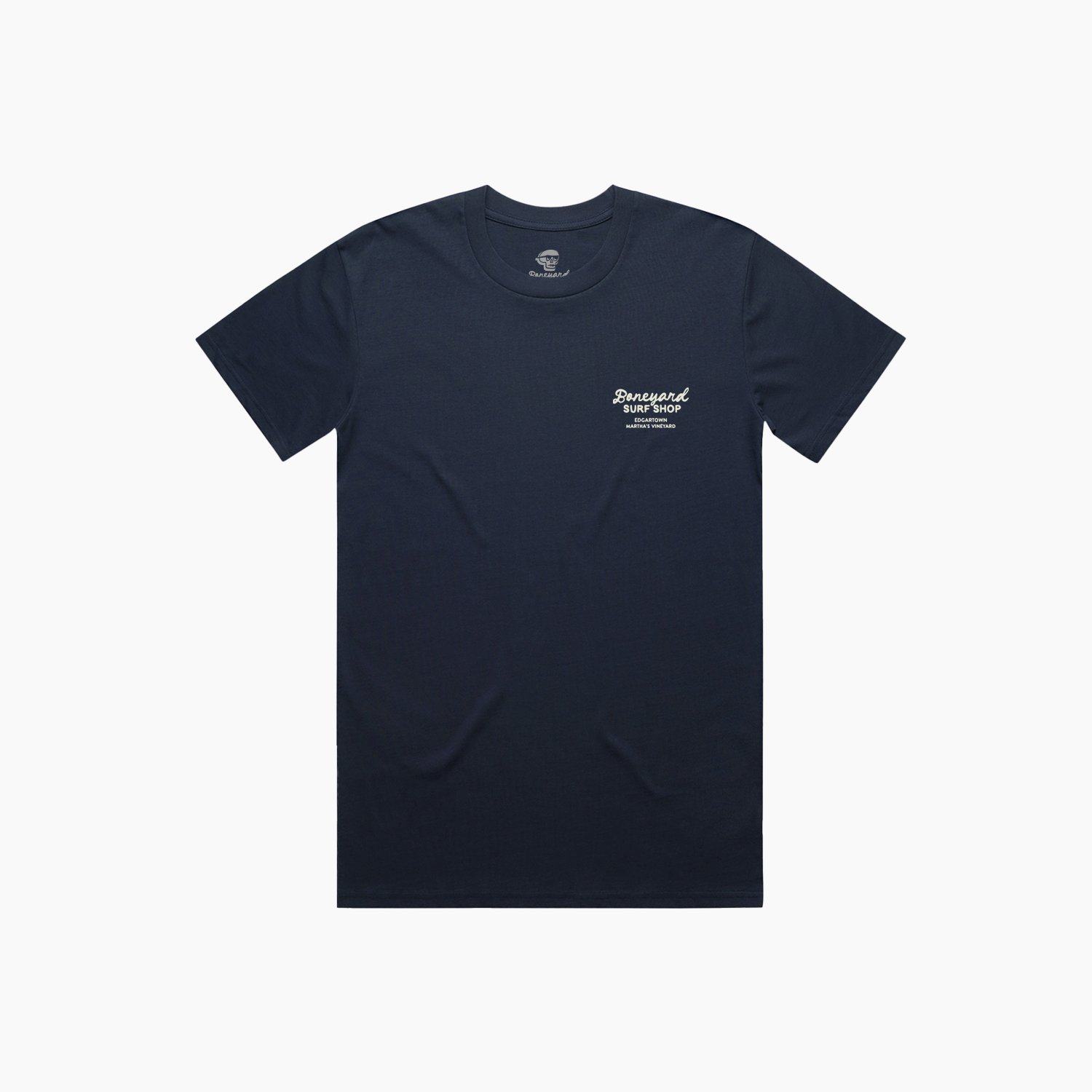Boneyard Brush Tee - Midnight Blue