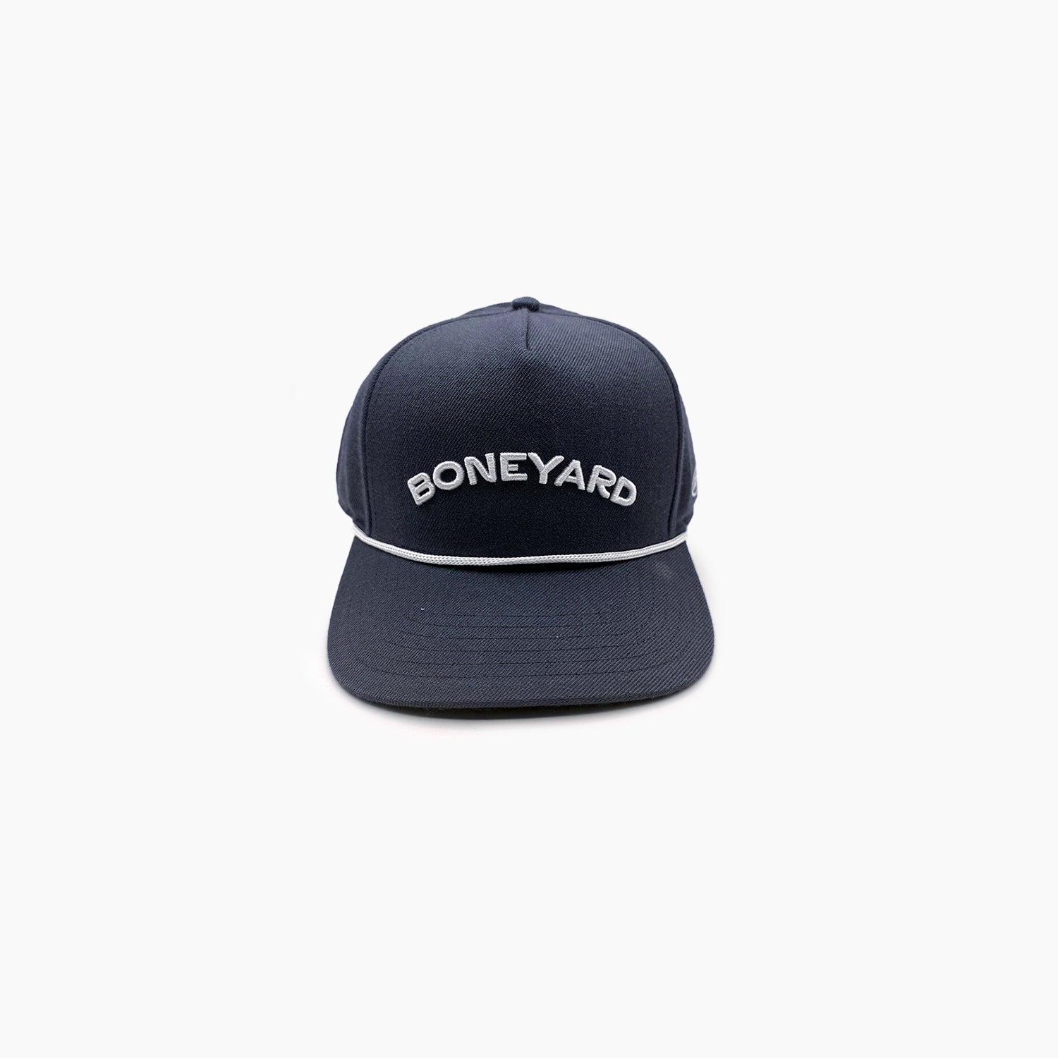 Boneyard Arched Rope Hat (Acrylic) - Navy