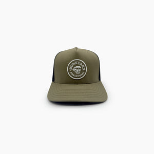 Boneyard EDG Trucker Hat (Canvas) - Olive