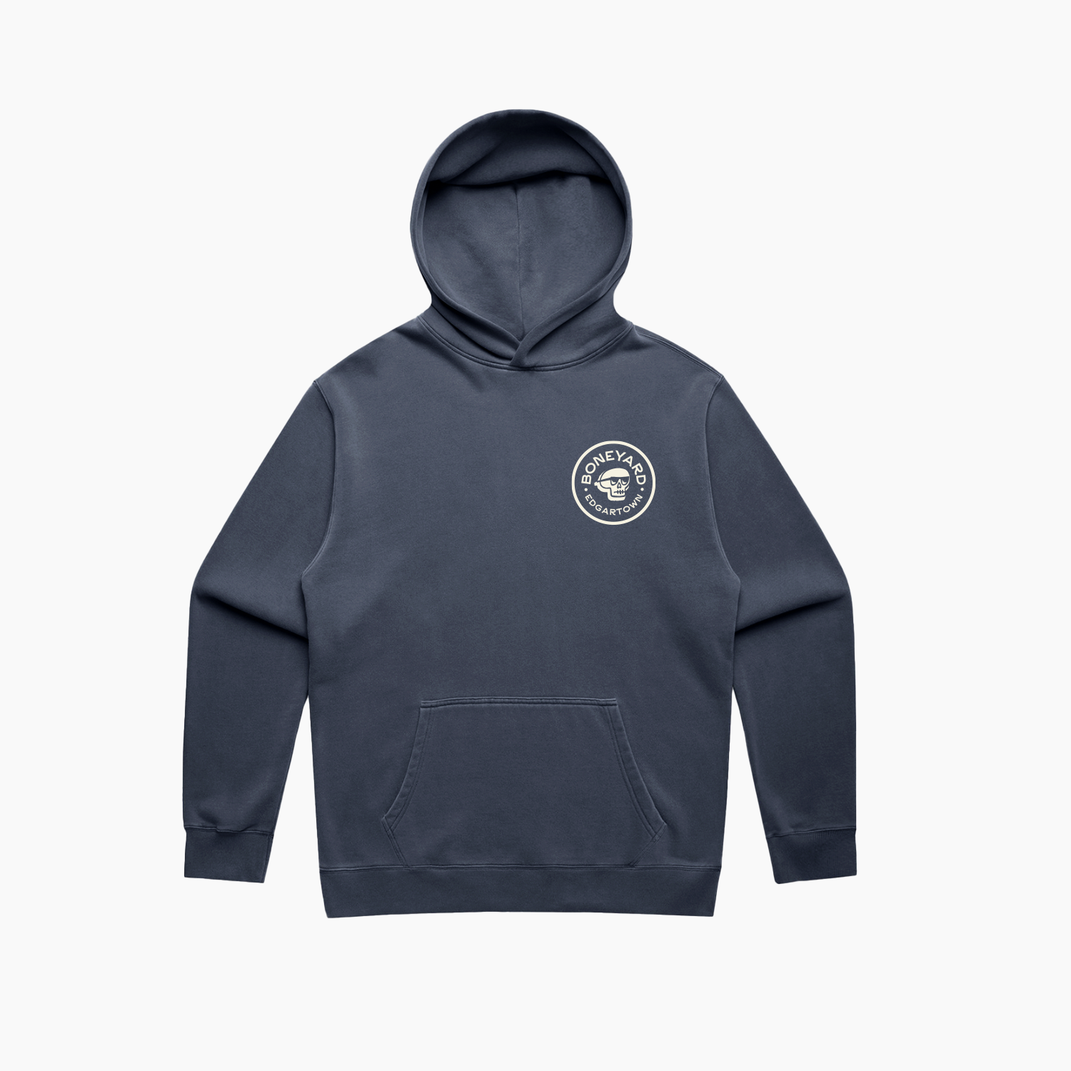 Boneyard EDG Hoodie - Denim / Cream