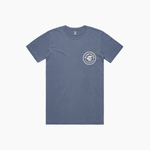 Load image into Gallery viewer, Boneyard EDG Tee - Faded Blue / Cream
